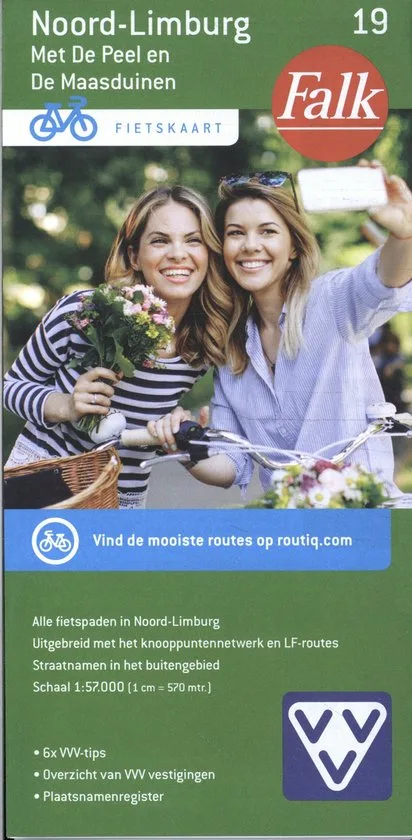 Fietskaart Limburg Noord