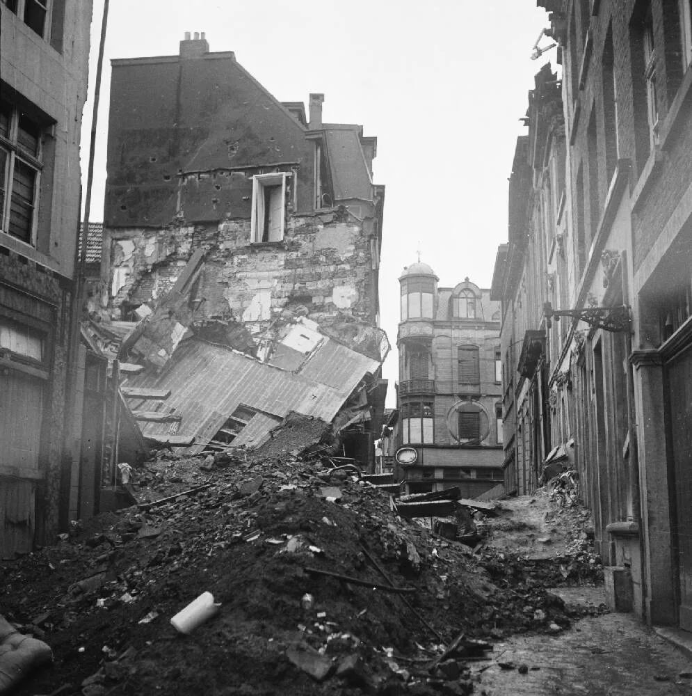 Vernielingen in de binnenstad van Roermond