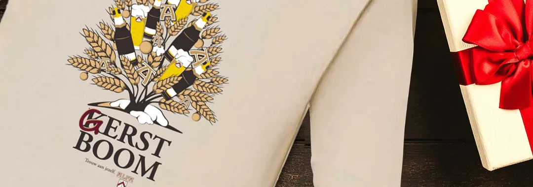 kerst Gerstboom Cremewit