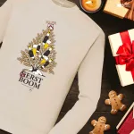 Alfa Bier Gersttrui 8 kerst Gerstboom Cremewit