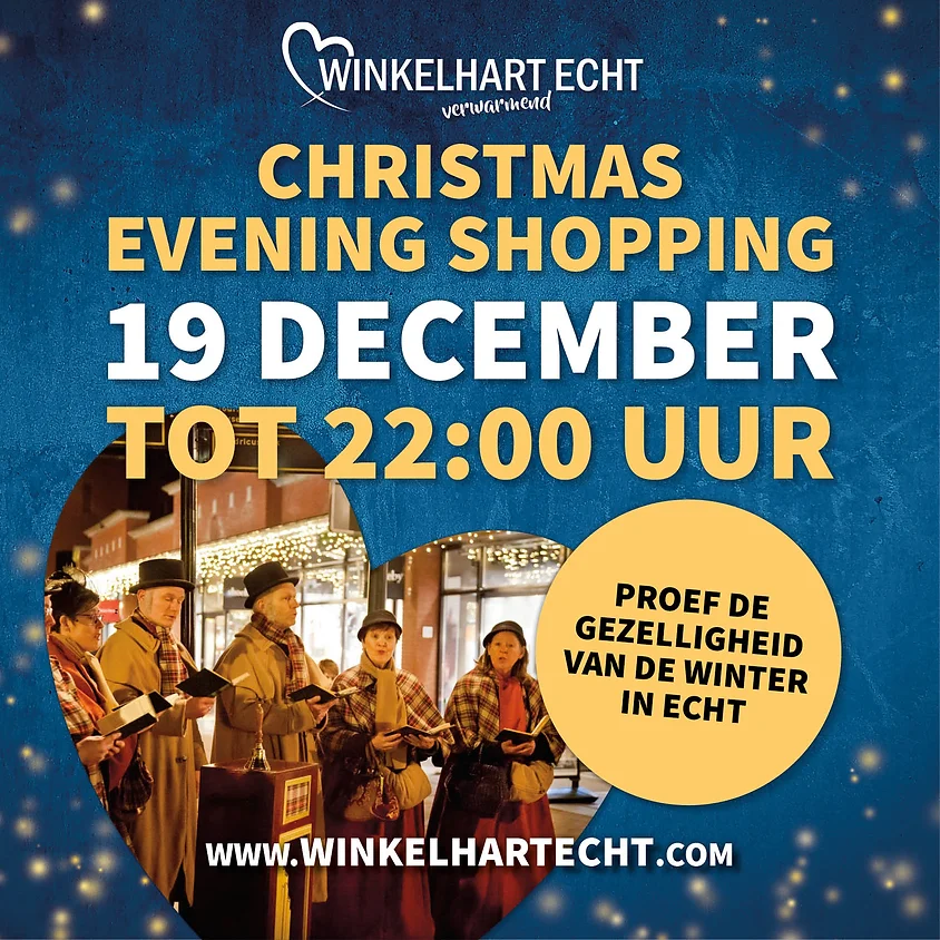 christmas evening shopping echt