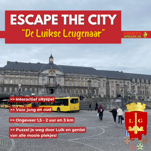 Escape the City stadswandeling Luik x