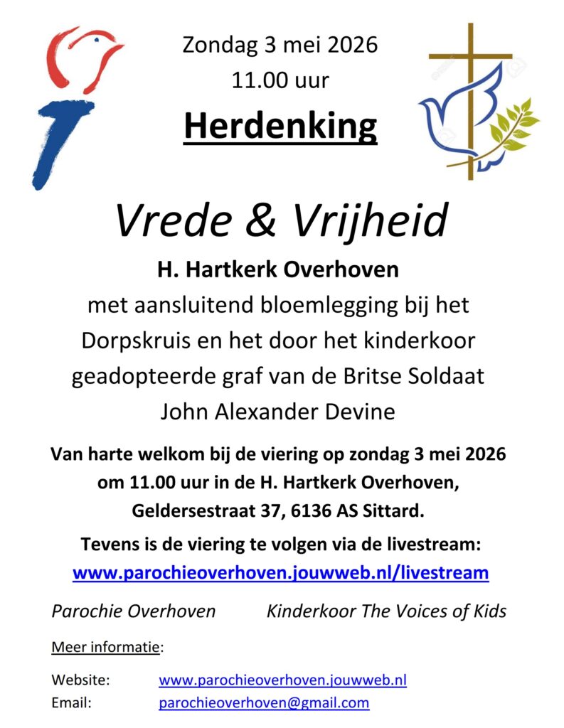 Herdenking ‘Vrede en Vrijheid’