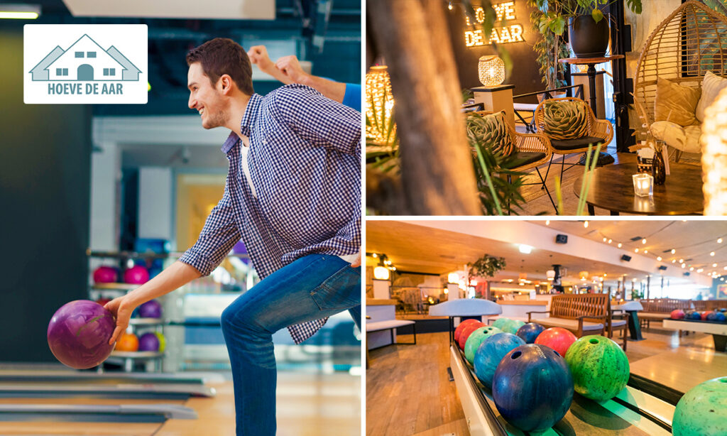 SOCIAL DEAL: 2 uur bowlen (1 tot 6 personen) bij Hoeve de Aar SLECHTS € 29,50