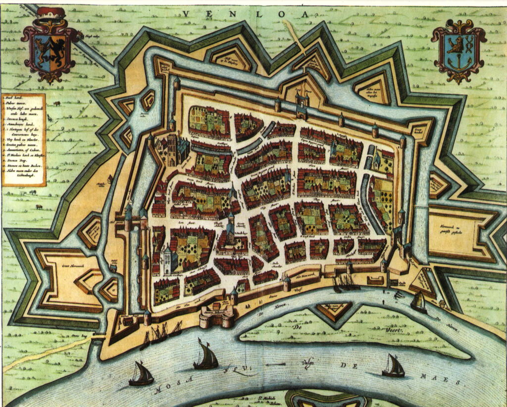 Blaeu 1652 Venlo