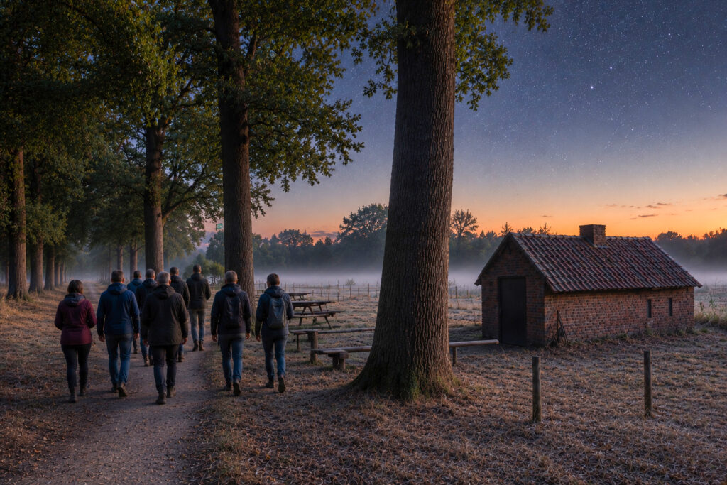 Nacht van de Nacht in het Leudal - bakhuisje