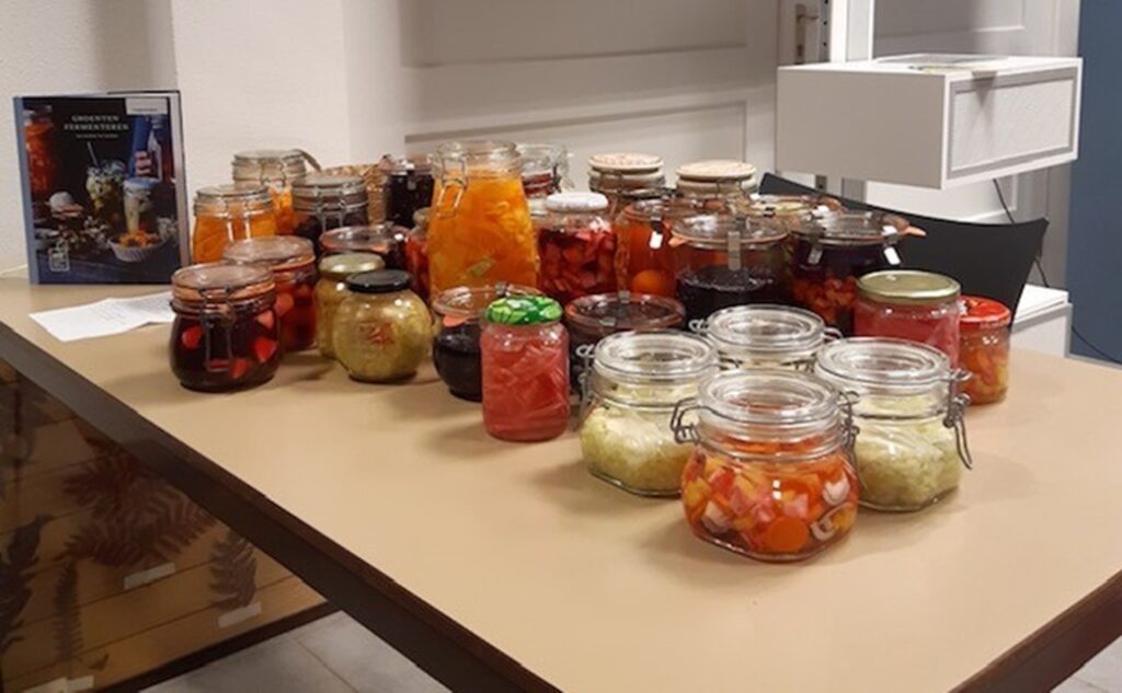 Workshop fermenteren bij Velt Leudal